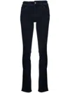 Emporio Armani High-waisted Slim-cut Trousers