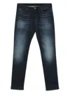 Emporio Armani Denim Jeans Belt Loops In Blue