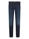 Emporio Armani Denim Cotton Jeans In Blue