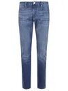Emporio Armani Denim Cotton Jeans In Blue