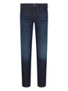 Emporio Armani Denim Cotton Jeans In Blue