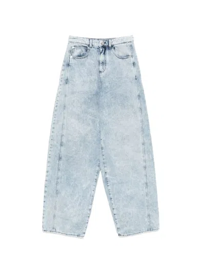 Emporio Armani Denim Cotton Jeans In Multi
