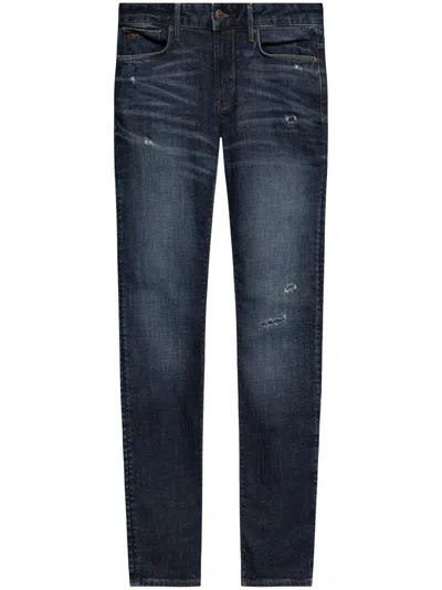 Emporio Armani J06 Slim-fit Jeans In Blue
