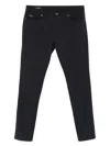Emporio Armani Man Pants Black Size 31 Cotton, Elastane In Black