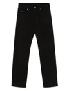 Emporio Armani Man Pants Black Size 31 Cotton, Elastane In Black
