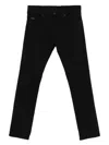 Emporio Armani Man Pants Black Size 31 Cotton, Elastane In Black