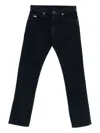 Emporio Armani Man Pants Black Size 31 Cotton, Elastane In Blue