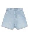 Emporio Armani Sky Blue Denim Shorts