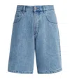 Emporio Armani Men's Denim Bermuda Shorts In Blue