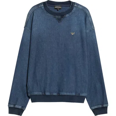Emporio Armani Denim Sweatshirt