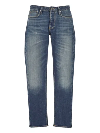EMPORIO ARMANI DISTRESSED JEANS