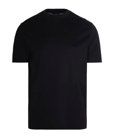 EMPORIO ARMANI EMPORIO ARMANI DOMED LOGO JERSEY T-SHIRT