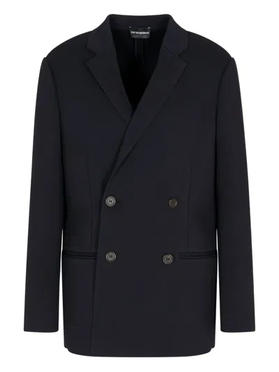 EMPORIO ARMANI DOUBLE-BREASTED BLAZER