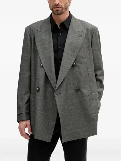 EMPORIO ARMANI DOUBLE-BREASTED BLAZER