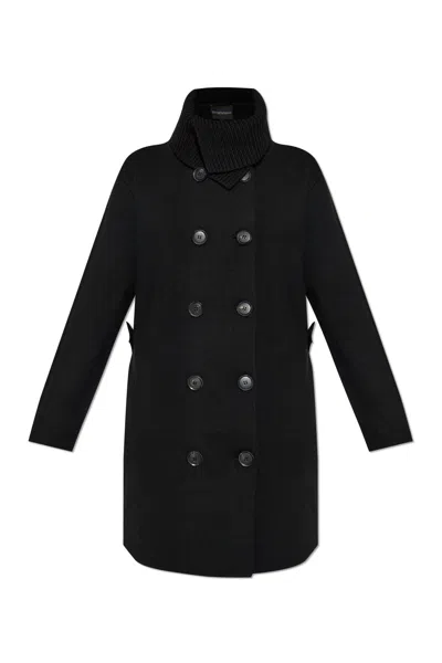 EMPORIO ARMANI EMPORIO ARMANI DOUBLE-BREASTED COAT