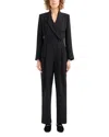 Emporio Armani Double Breasted Jumpsuit In Black