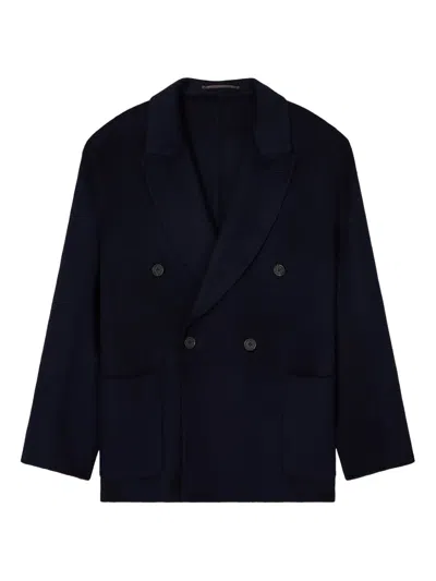 EMPORIO ARMANI DOUBLE-BREASTED SHAWL JACKET