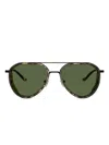 Emporio Armani Double-bridge Sunglasses