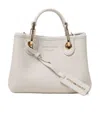 Emporio Armani Double Handle Shoulder Bag In White