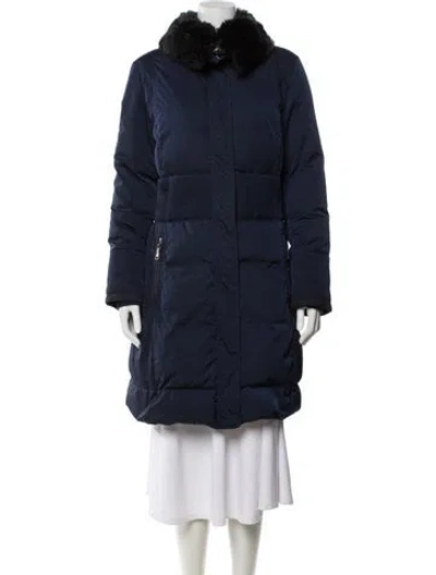 Pre-owned Emporio Armani Down Coat In Blue
