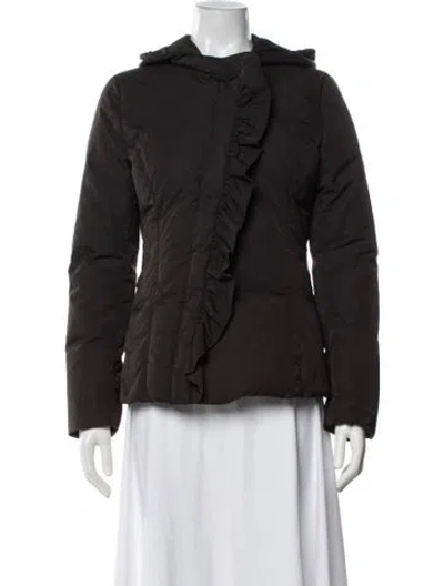 Pre-owned Emporio Armani Down Jacket In Brown