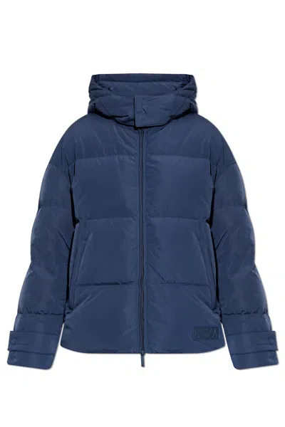 EMPORIO ARMANI EMPORIO ARMANI DOWN JACKET WITH DETACHABLE HOOD