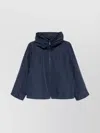 Emporio Armani Drawstring Hem Hooded Blouson Jacket