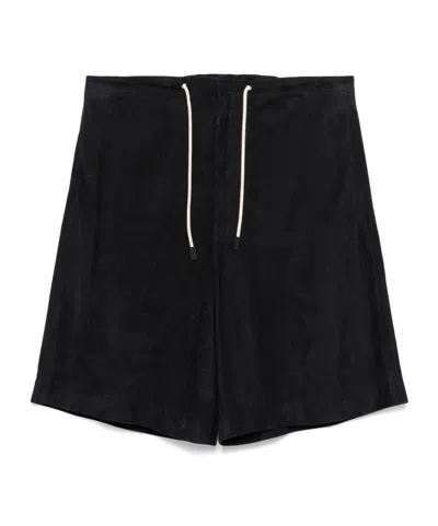 Emporio Armani Drawstring Shorts In Black
