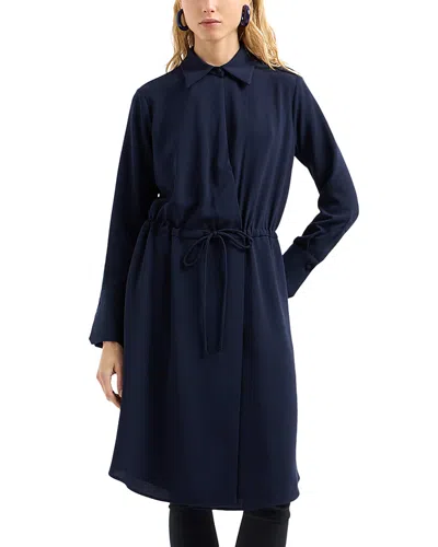 EMPORIO ARMANI DRAWSTRING WAIST DRESS