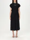 Shop Emporio Armani Dress  Woman Color Black