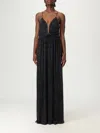 Emporio Armani Suspender Dress In Black