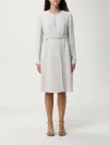 Emporio Armani Dress  Woman Color Ivory In White