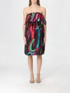 Emporio Armani Dress  Woman Color Multicolor In Multi