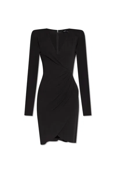 EMPORIO ARMANI EMPORIO ARMANI DRESS WITH V NECKLINE