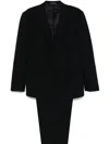 Emporio Armani Suits In Black