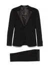 Emporio Armani Dinner Suit In Black