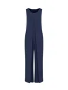 Emporio Armani Jumpsuit  Woman Color Blue In Blue