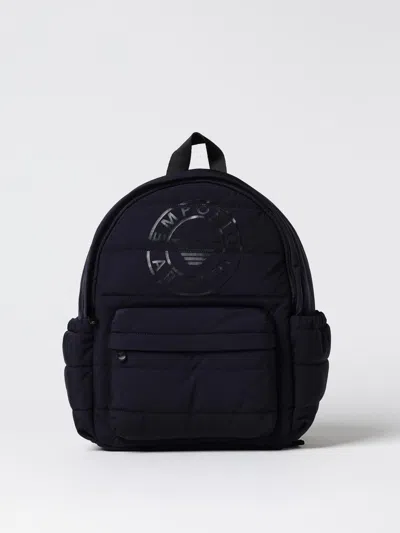 Emporio Armani Duffel Bag  Kids Color Blue In Blau