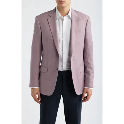 Emporio Armani Dusky Pink Knit Virgin Wool Sport Coat