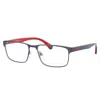 Emporio Armani Ea 1105 3092 54mm Unisex Rectangle Eyeglasses 54mm In Multi