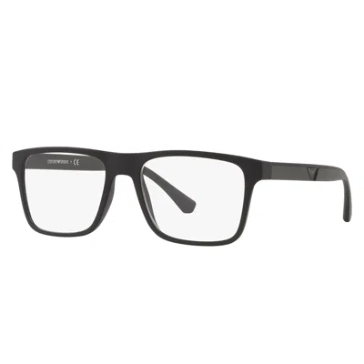 Emporio Armani Ea 4115 58531w 54mm Unisex Rectangle Sunglasses In Crl