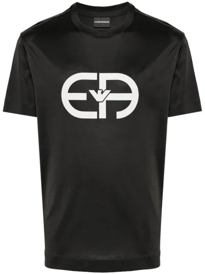 Emporio Armani Ea T-shirt In Black