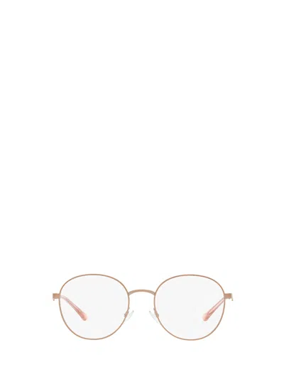 Emporio Armani Ea1144 Shiny Rose Gold Glasses In 3011