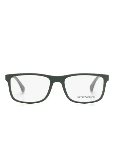 Emporio Armani Ea3147 Glasses In Green