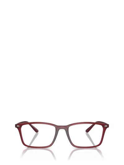 Emporio Armani Ea3237 Shiny Transparent Bordeaux Glasses