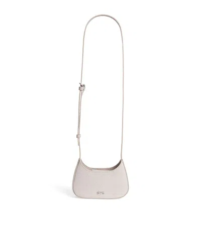 Emporio Armani Kids' Eagle Cross-body Bag In Silver