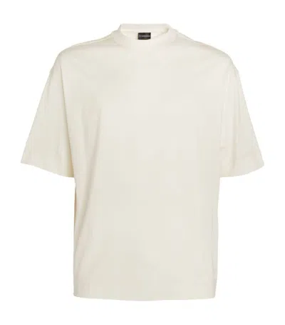 Emporio Armani Eagle-detail T-shirt In White