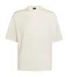 Emporio Armani Eagle-detail T-shirt In Off White