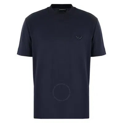 EMPORIO ARMANI EMPORIO ARMANI EAGLE LOGO EMBROIDERED T-SHIRT