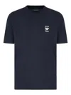 Emporio Armani Eagle-logo T-shirt In Blue